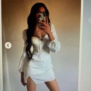 long sleeve Alena mini dress
